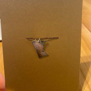 Sterling Silver MN Minnesota Minneapolis Charm